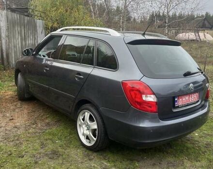 Серый Шкода Фабия, объемом двигателя 1.6 л и пробегом 187 тыс. км за 6570 $, фото 5 на Automoto.ua