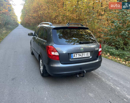 Серый Шкода Фабия, объемом двигателя 1.2 л и пробегом 210 тыс. км за 5750 $, фото 7 на Automoto.ua