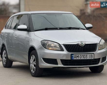 Серый Шкода Фабия, объемом двигателя 1.4 л и пробегом 240 тыс. км за 3999 $, фото 6 на Automoto.ua