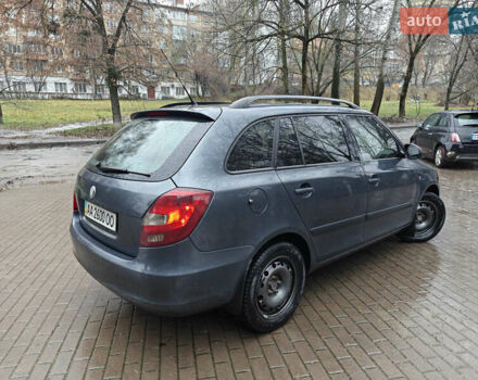 Серый Шкода Фабия, объемом двигателя 1.6 л и пробегом 276 тыс. км за 6150 $, фото 8 на Automoto.ua