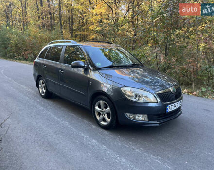 Серый Шкода Фабия, объемом двигателя 1.2 л и пробегом 210 тыс. км за 5750 $, фото 12 на Automoto.ua