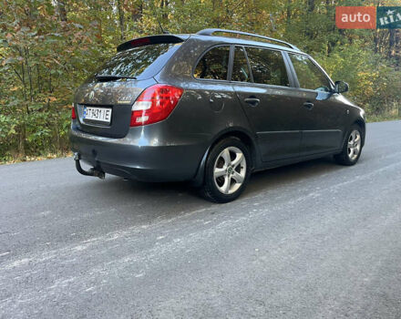 Серый Шкода Фабия, объемом двигателя 1.2 л и пробегом 210 тыс. км за 5750 $, фото 10 на Automoto.ua