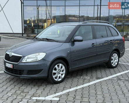 Серый Шкода Фабия, объемом двигателя 1.2 л и пробегом 161 тыс. км за 6600 $, фото 1 на Automoto.ua