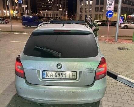 Серый Шкода Фабия, объемом двигателя 1.6 л и пробегом 400 тыс. км за 4500 $, фото 4 на Automoto.ua