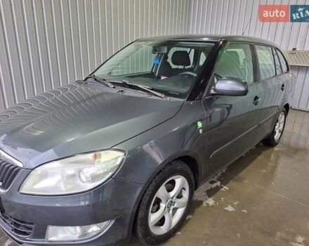 Серый Шкода Фабия, объемом двигателя 1.2 л и пробегом 244 тыс. км за 4750 $, фото 4 на Automoto.ua