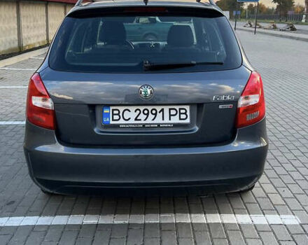 Серый Шкода Фабия, объемом двигателя 1.2 л и пробегом 295 тыс. км за 4950 $, фото 11 на Automoto.ua