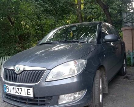 Шкода Фабия 2012 в Полтаве на Automoto.ua Серый Шкода Фабия, объемом двигателя 1.4 л и пробегом 167 тыс. км за 6100 $, фото 2 на Automoto.ua