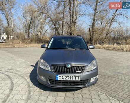 Серый Шкода Фабия, объемом двигателя 1.2 л и пробегом 269 тыс. км за 4900 $, фото 9 на Automoto.ua