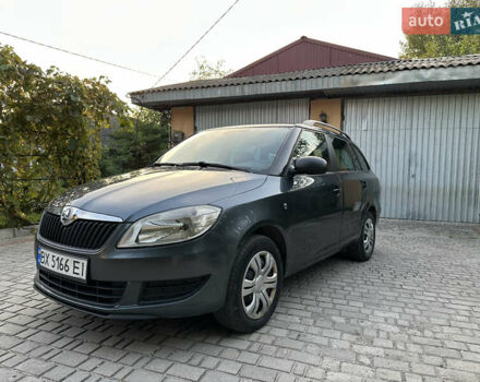 Серый Шкода Фабия, объемом двигателя 1.2 л и пробегом 260 тыс. км за 5499 $, фото 3 на Automoto.ua