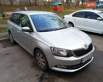 Серый Шкода Фабия, объемом двигателя 1.2 л и пробегом 74 тыс. км за 7500 $, фото 2 на Automoto.ua