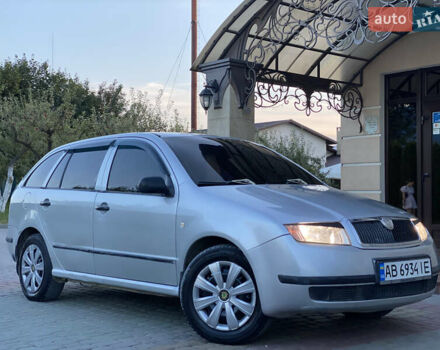 Серый Шкода Фабия, объемом двигателя 1.4 л и пробегом 157 тыс. км за 2799 $, фото 1 на Automoto.ua