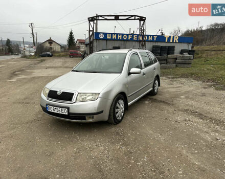 Серый Шкода Фабия, объемом двигателя 1.4 л и пробегом 170 тыс. км за 3250 $, фото 1 на Automoto.ua