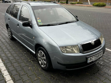 Шкода Фабия 2002 в Маневичах на Automoto.ua Серый Шкода Фабия, объемом двигателя 1.4 л и пробегом 315 тыс. км за 3250 $, фото 1 на Automoto.ua