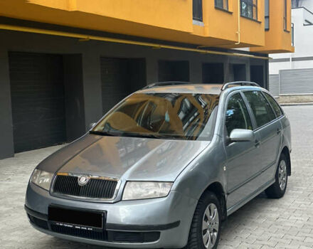 Серый Шкода Фабия, объемом двигателя 1.39 л и пробегом 210 тыс. км за 3650 $, фото 1 на Automoto.ua