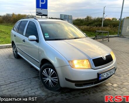 Серый Шкода Фабия, объемом двигателя 1.4 л и пробегом 305 тыс. км за 3300 $, фото 1 на Automoto.ua