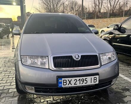 Серый Шкода Фабия, объемом двигателя 1.4 л и пробегом 236 тыс. км за 4200 $, фото 1 на Automoto.ua