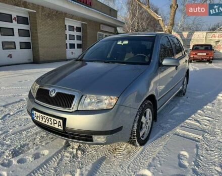 Серый Шкода Фабия, объемом двигателя 1.2 л и пробегом 105 тыс. км за 4600 $, фото 1 на Automoto.ua