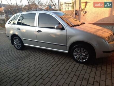 Серый Шкода Фабия, объемом двигателя 1.39 л и пробегом 220 тыс. км за 4250 $, фото 1 на Automoto.ua