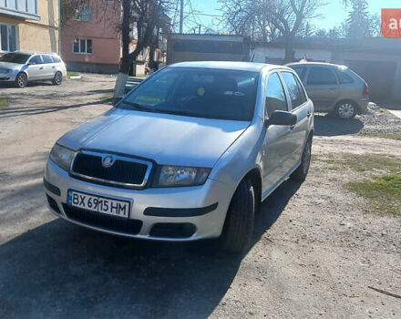 Серый Шкода Фабия, объемом двигателя 1.2 л и пробегом 292 тыс. км за 3000 $, фото 1 на Automoto.ua