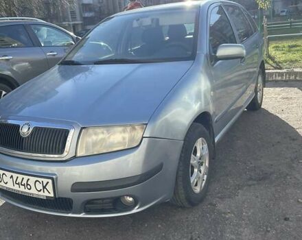 Серый Шкода Фабия, объемом двигателя 1.39 л и пробегом 207 тыс. км за 4300 $, фото 1 на Automoto.ua