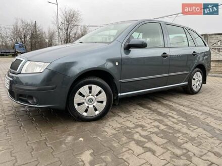 Серый Шкода Фабия, объемом двигателя 1.4 л и пробегом 266 тыс. км за 4750 $, фото 1 на Automoto.ua