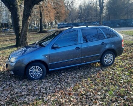 Серый Шкода Фабия, объемом двигателя 1.4 л и пробегом 247 тыс. км за 4150 $, фото 1 на Automoto.ua