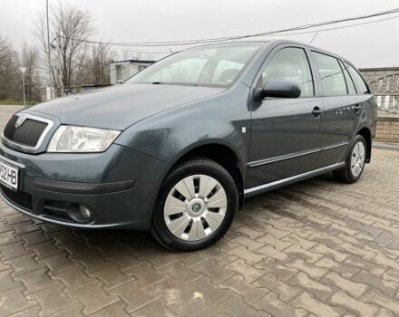 Серый Шкода Фабия, объемом двигателя 1.4 л и пробегом 266 тыс. км за 4750 $, фото 1 на Automoto.ua