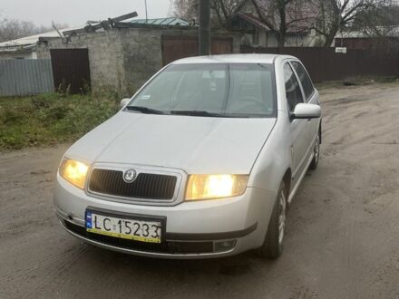 Серый Шкода Фабия, объемом двигателя 1.9 л и пробегом 380 тыс. км за 1450 $, фото 1 на Automoto.ua