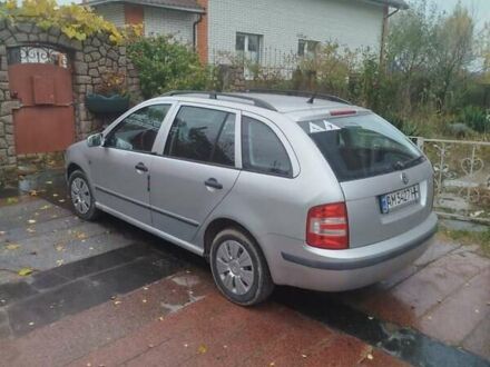 Серый Шкода Фабия, объемом двигателя 1.2 л и пробегом 204 тыс. км за 4000 $, фото 1 на Automoto.ua