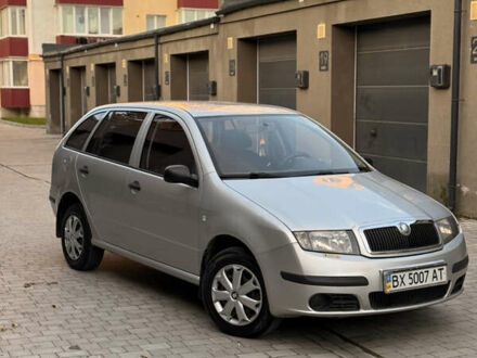 Сірий Шкода Фабія, об'ємом двигуна 1.4 л та пробігом 240 тис. км за 3850 $, фото 1 на Automoto.ua