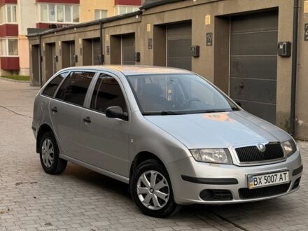 Сірий Шкода Фабія, об'ємом двигуна 1.4 л та пробігом 240 тис. км за 3850 $, фото 1 на Automoto.ua