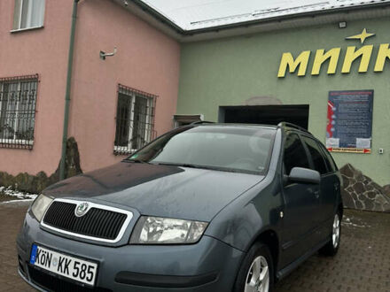 Сірий Шкода Фабія, об'ємом двигуна 1.4 л та пробігом 147 тис. км за 3870 $, фото 1 на Automoto.ua