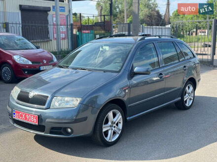 Шкода Фабия 2006 в Чернигове на Automoto.ua Серый Шкода Фабия, объемом двигателя 1.4 л и пробегом 196 тыс. км за 4950 $, фото 1 на Automoto.ua