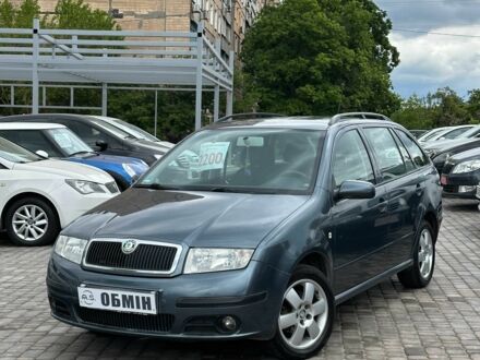Сірий Шкода Фабія, об'ємом двигуна 1.4 л та пробігом 237 тис. км за 4900 $, фото 1 на Automoto.ua
