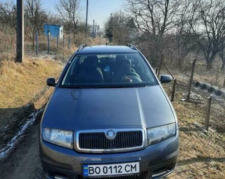 Серый Шкода Фабия, объемом двигателя 1.39 л и пробегом 218 тыс. км за 4250 $, фото 1 на Automoto.ua