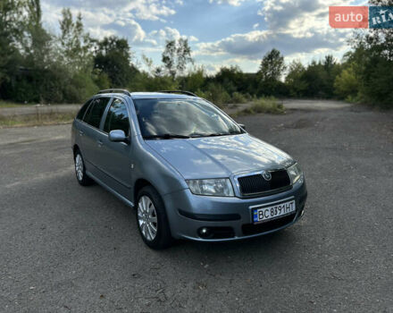 Серый Шкода Фабия, объемом двигателя 1.39 л и пробегом 185 тыс. км за 4000 $, фото 1 на Automoto.ua