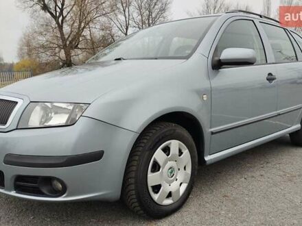 Сірий Шкода Фабія, об'ємом двигуна 1.4 л та пробігом 194 тис. км за 4900 $, фото 1 на Automoto.ua