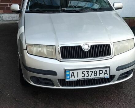 Серый Шкода Фабия, объемом двигателя 1.4 л и пробегом 288 тыс. км за 3600 $, фото 1 на Automoto.ua