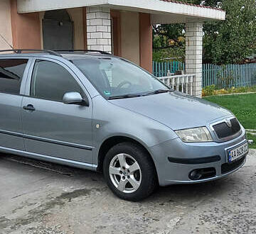 Серый Шкода Фабия, объемом двигателя 1.39 л и пробегом 157 тыс. км за 4900 $, фото 1 на Automoto.ua