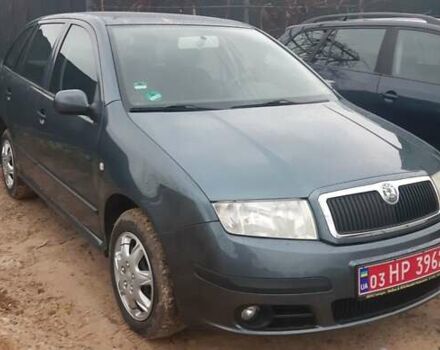 Сірий Шкода Фабія, об'ємом двигуна 1.39 л та пробігом 150 тис. км за 4480 $, фото 1 на Automoto.ua