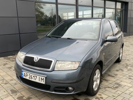 Серый Шкода Фабия, объемом двигателя 1.4 л и пробегом 293 тыс. км за 4200 $, фото 1 на Automoto.ua