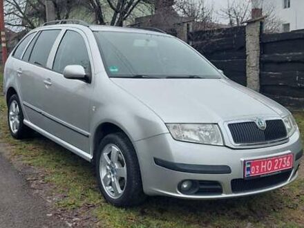 Серый Шкода Фабия, объемом двигателя 1.4 л и пробегом 201 тыс. км за 5150 $, фото 1 на Automoto.ua