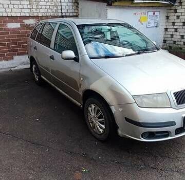 Серый Шкода Фабия, объемом двигателя 1.4 л и пробегом 288 тыс. км за 3600 $, фото 1 на Automoto.ua