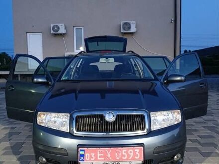 Сірий Шкода Фабія, об'ємом двигуна 1.4 л та пробігом 193 тис. км за 4800 $, фото 1 на Automoto.ua