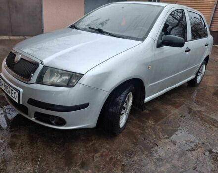 Серый Шкода Фабия, объемом двигателя 1.4 л и пробегом 210 тыс. км за 2999 $, фото 1 на Automoto.ua