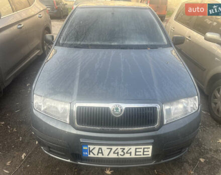 Сірий Шкода Фабія, об'ємом двигуна 1.2 л та пробігом 223 тис. км за 1200 $, фото 1 на Automoto.ua