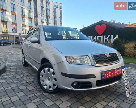 Серый Шкода Фабия, объемом двигателя 1.4 л и пробегом 116 тыс. км за 4650 $, фото 1 на Automoto.ua