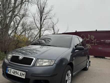 Серый Шкода Фабия, объемом двигателя 1.2 л и пробегом 199 тыс. км за 3500 $, фото 1 на Automoto.ua