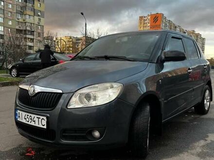 Серый Шкода Фабия, объемом двигателя 1.4 л и пробегом 267 тыс. км за 4300 $, фото 1 на Automoto.ua