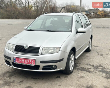 Серый Шкода Фабия, объемом двигателя 1.4 л и пробегом 217 тыс. км за 5499 $, фото 1 на Automoto.ua